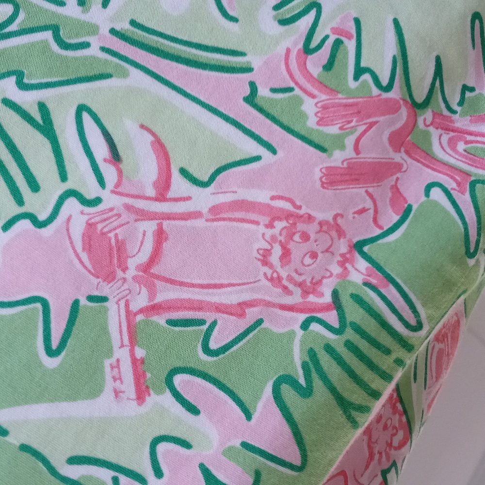 🐒VTG/RARE Lilly Pulitzer🐒 - "Musical Monkeys" Sleeveless Shift Dress - Picture 6 of 15